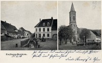 Kirche und Hauptstraße
