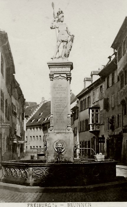 Bertoldsbrunnen 1870