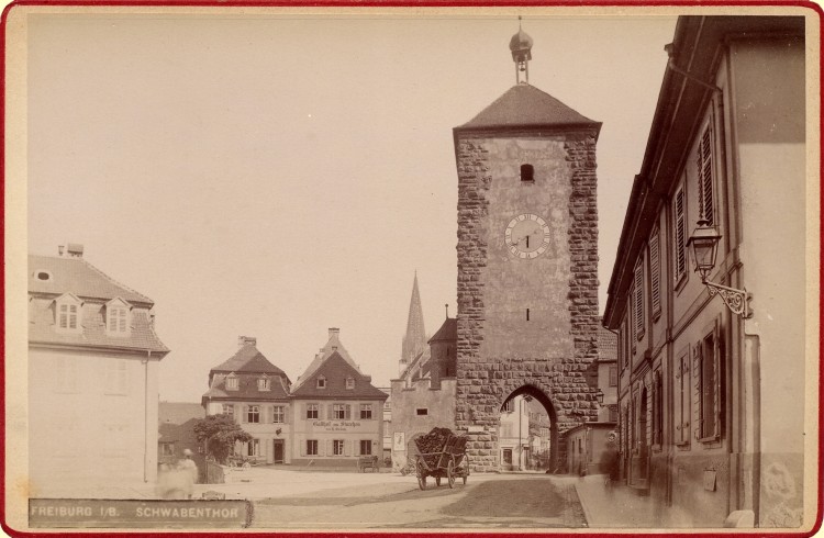 Schwabentorplatz 1880