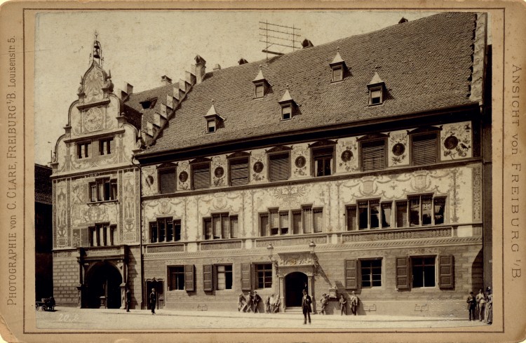 Das alte Rathaus 1887