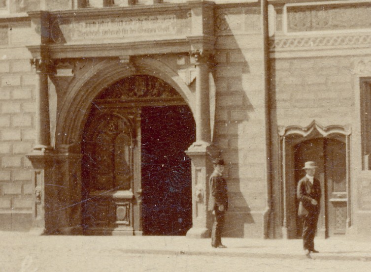 Das alte Rathaus 1887_z1
