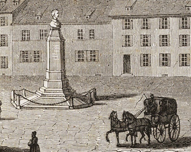 Rotteckdenkmal 1850 bz