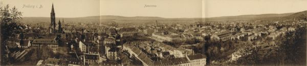 Panoramakarte Blick vom Schlossberg